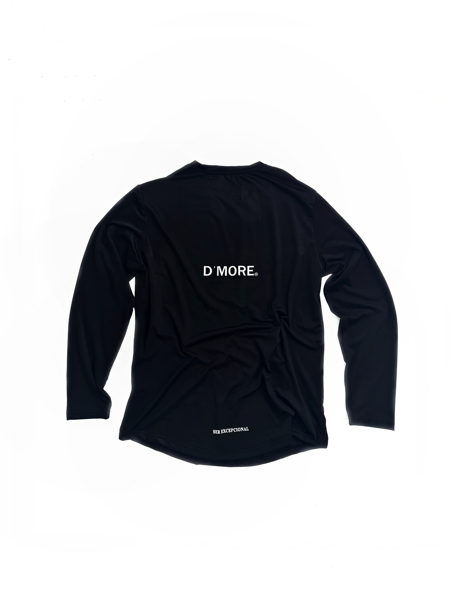 BLACK LONG SLEEVE TRAINING TOP